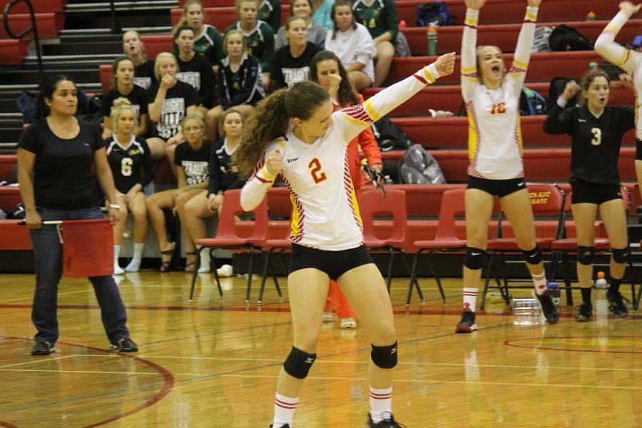 Cougar Volleyball Falls to Rampart in Four