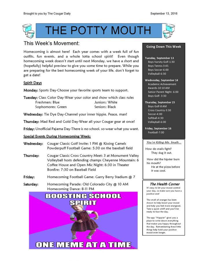 The Potty Mouth: Issue #4