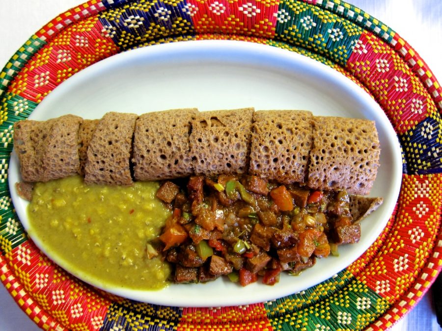 One of the many fabulous dishes that can be found at Uchenna Ethiopian Restaurant! 