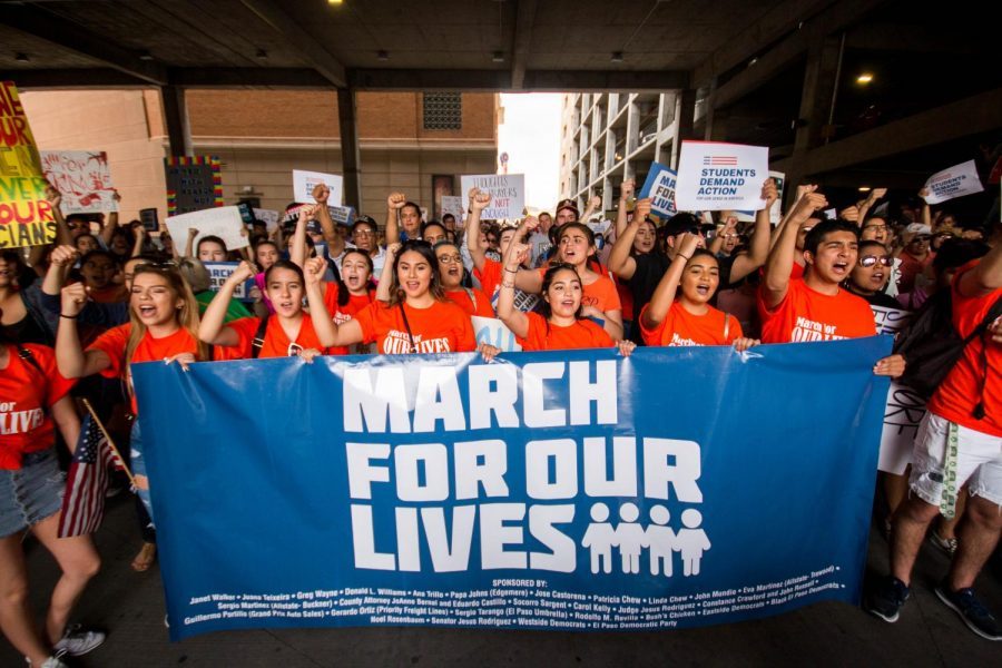March For Our Lives marches took place all across the country on 3/24. (Photo Credit: The Prospector)