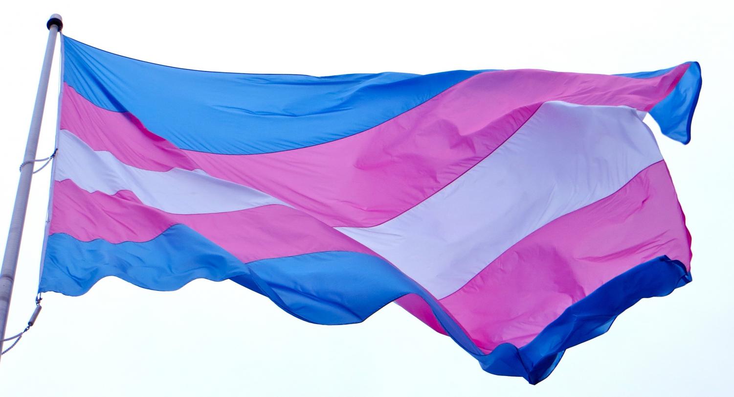 The transgender flag represents people whose gender identity does not match what they were assigned at birth.