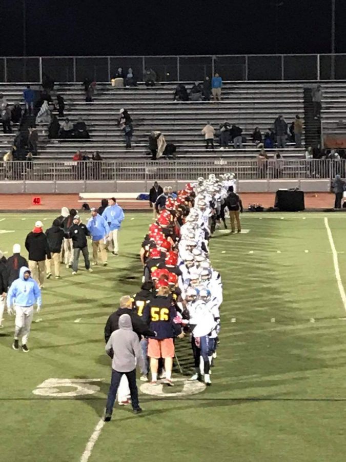 Senior Night for Football and Cheer