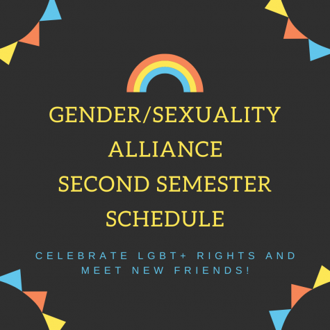 Gender/Sexuality Alliance Schedule Changes