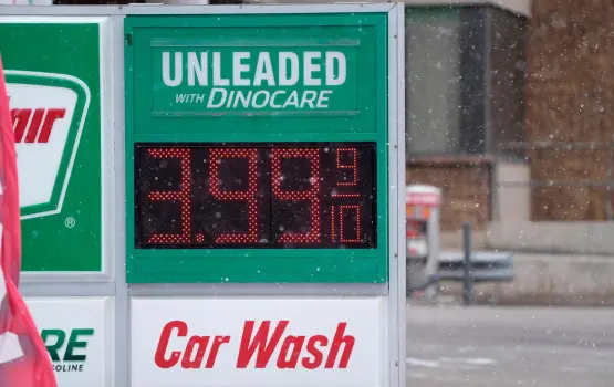 Gas prices from a Sinclair DINOCARE in Colorado