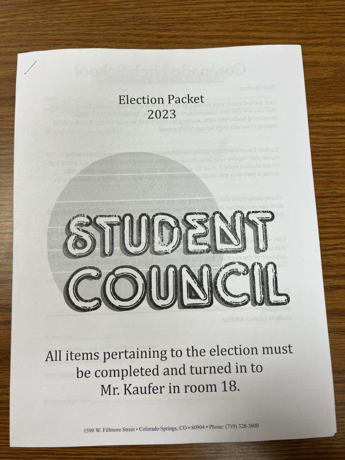 Student Council Election Packets 2023