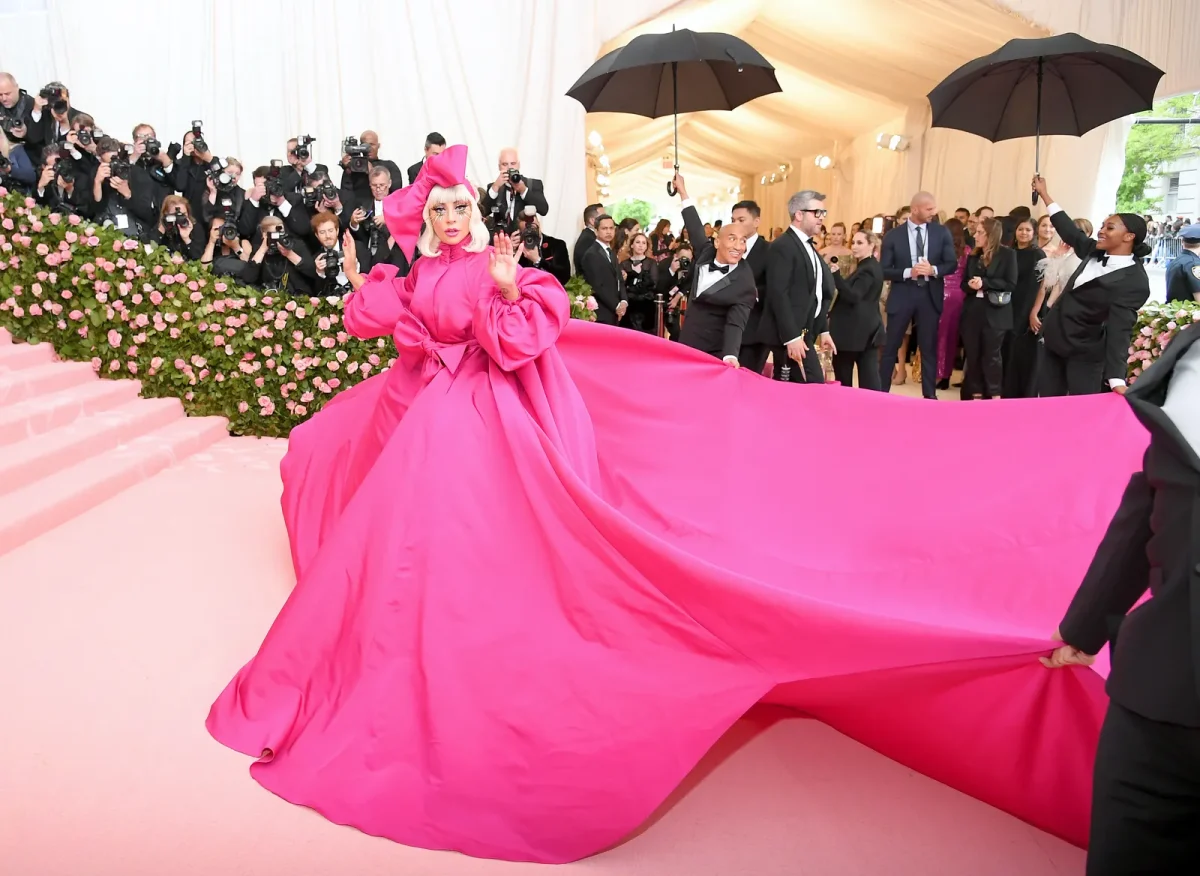 Lady Gaga attending the 2019 Camp themed Met Gala.