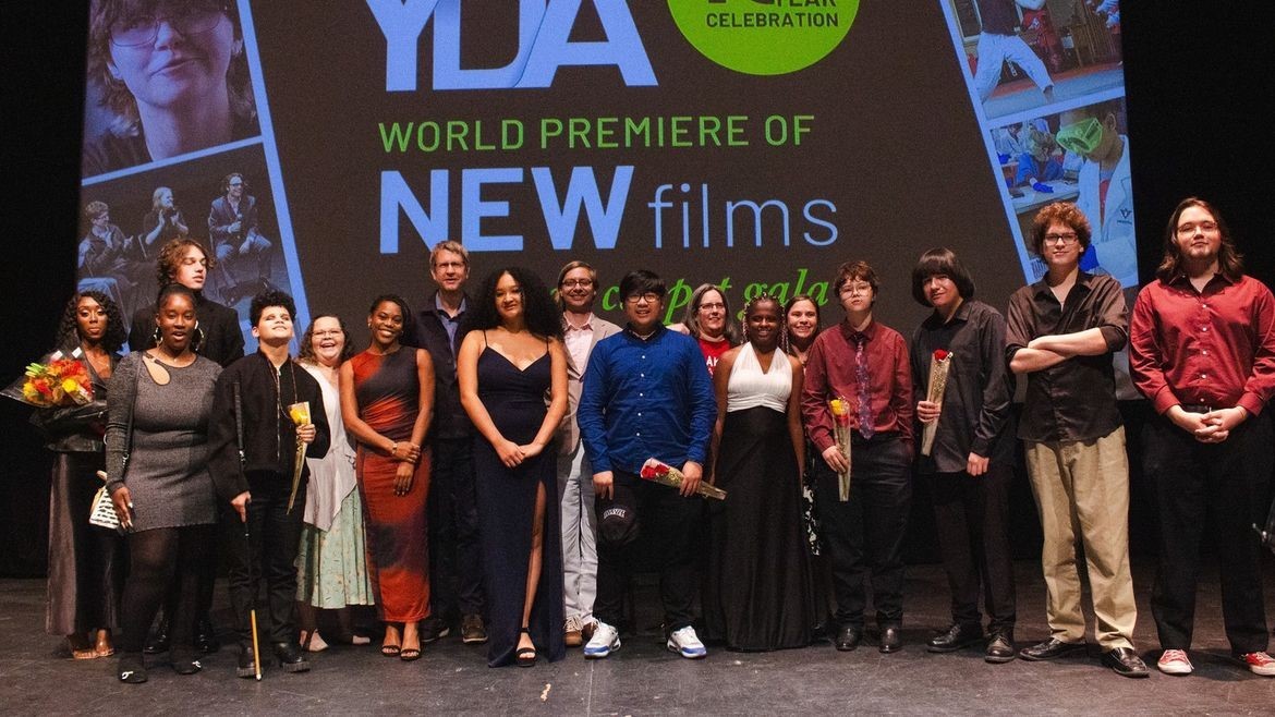 YDA graduates attending the world premiere of their respective documentaries