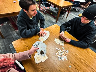 Coronado Students fake an intense gambling game
Game: Unknown
Bets: Loose change