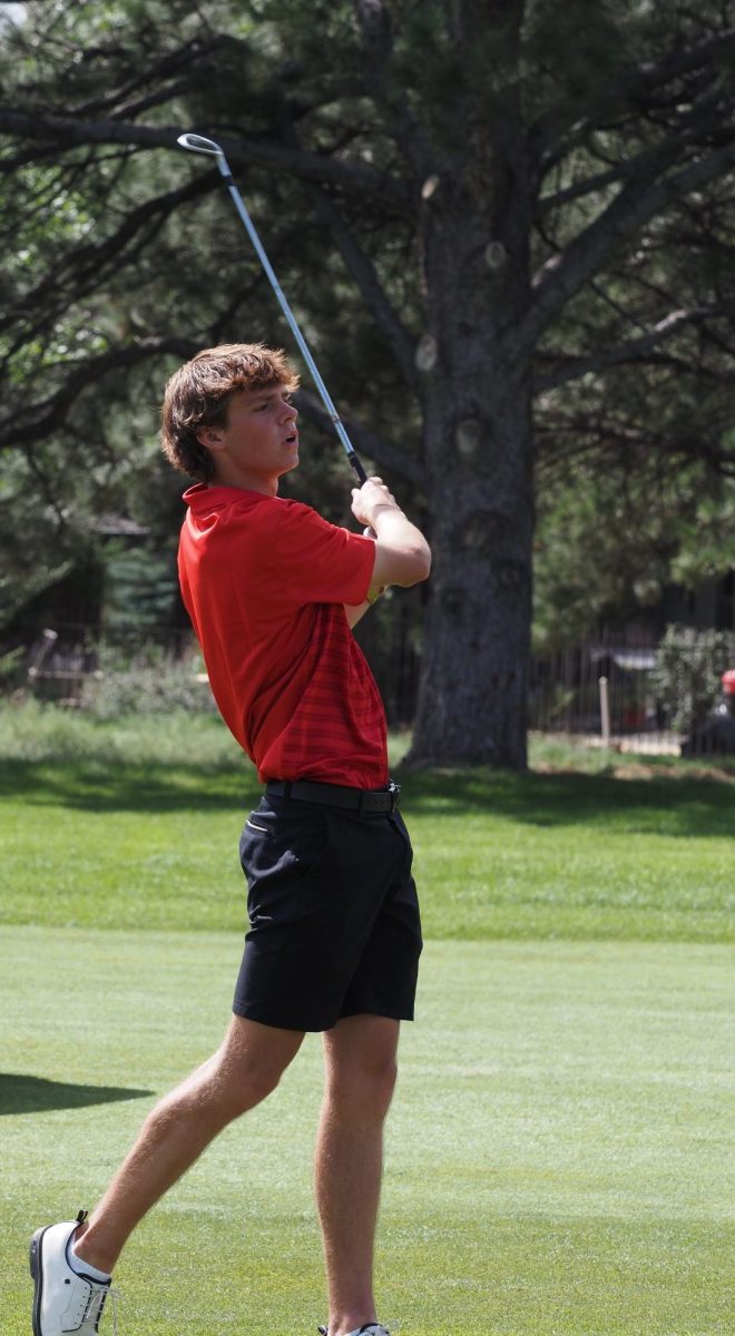 Ryker McCombe at the Cougar Classic