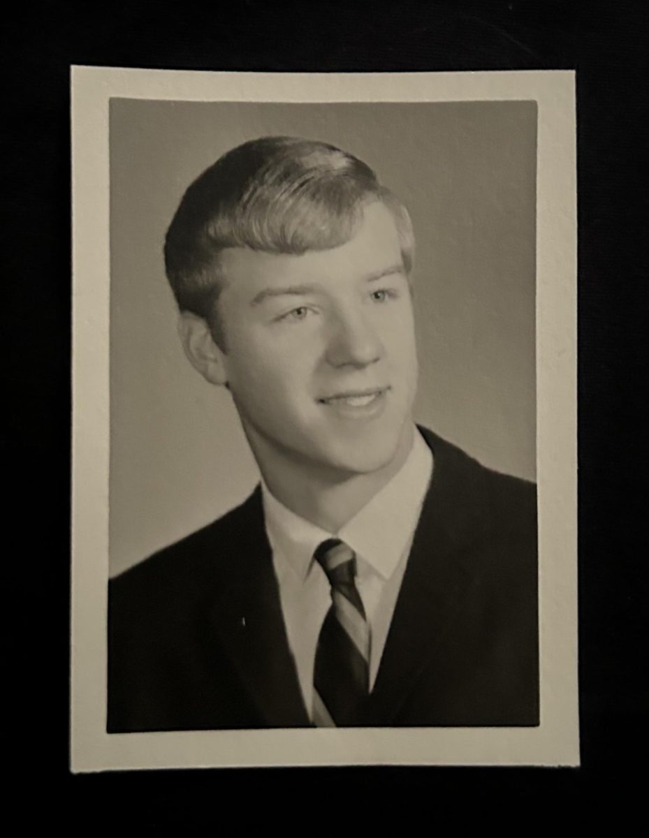 Edwin Noble, Air Force Veteran and accomplished musician, senior picture.