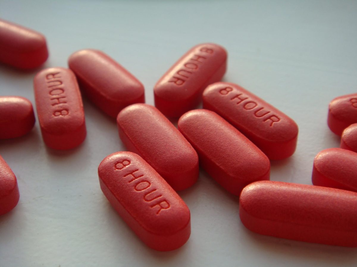 Tylenol close up