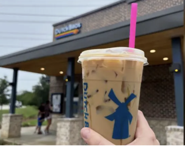Caramel Macchiato at Dutch Bros