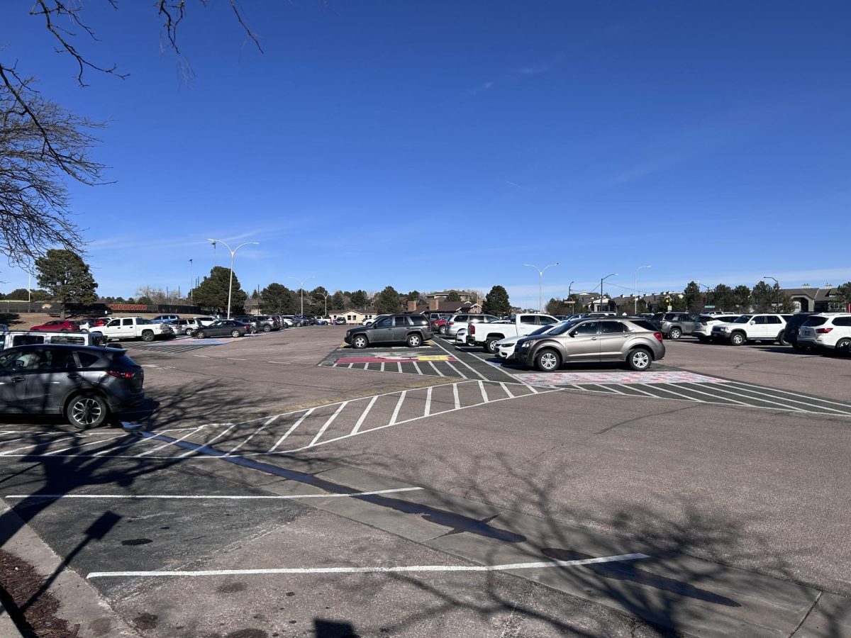 The Coronado High School Parking Lot