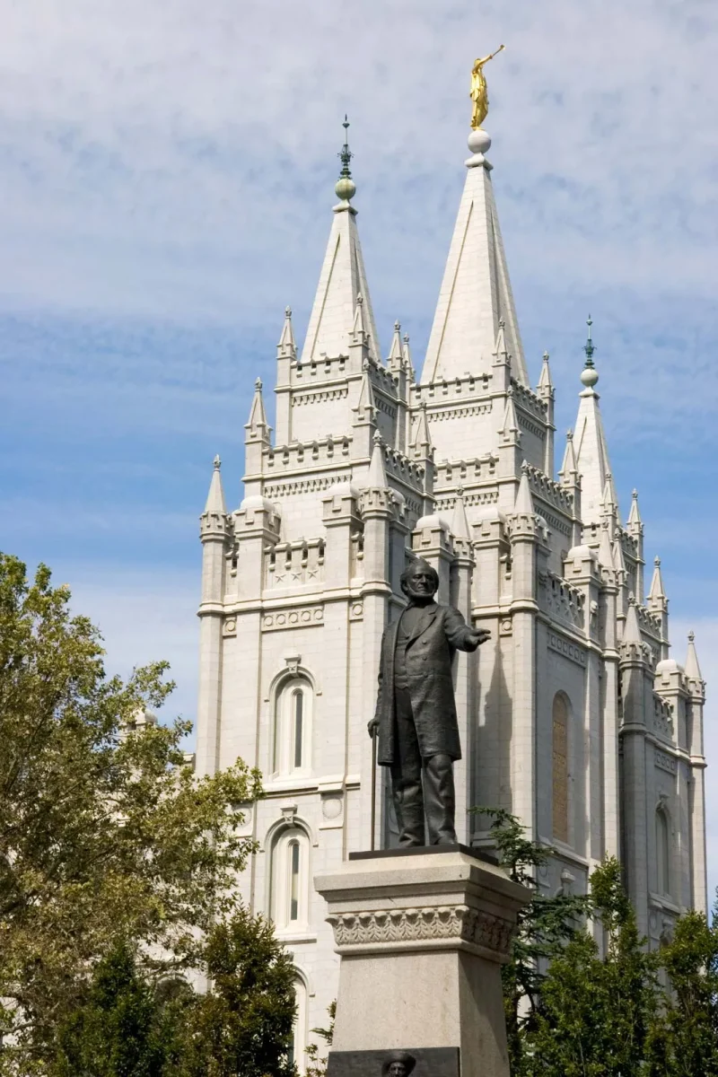 LDS Headquarters temple in Salt Lake City, Utah