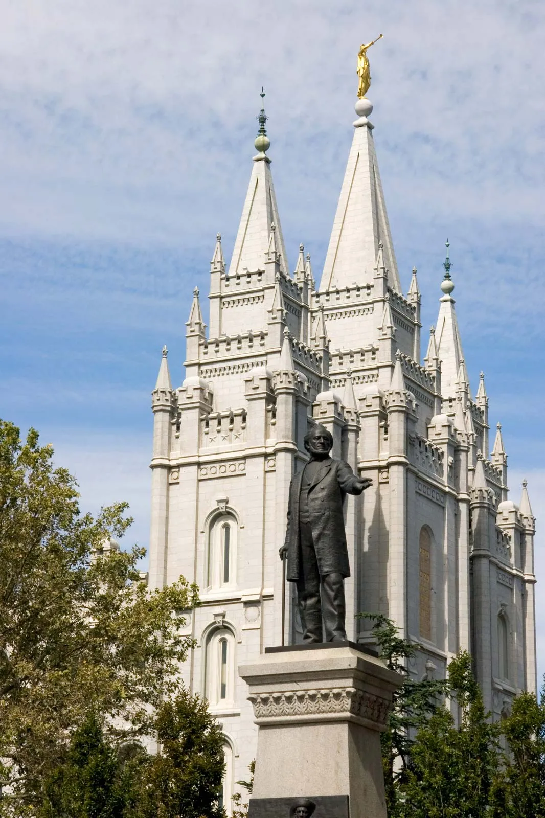 LDS Headquarters temple in Salt Lake City, Utah