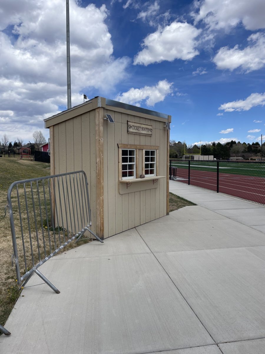 Ticket booth on Coronado's Field